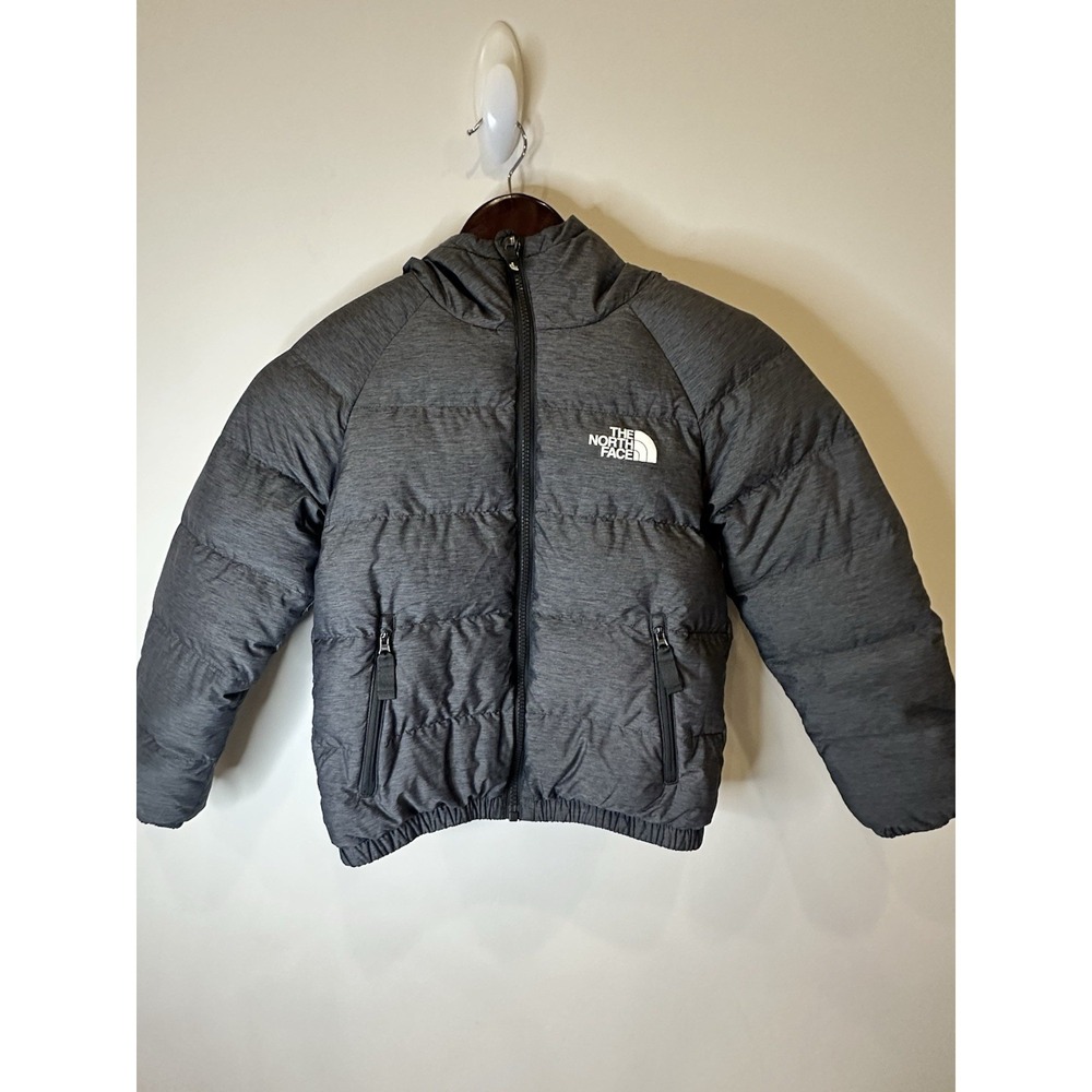 The North Face Kids Gray Puffer Jacket
